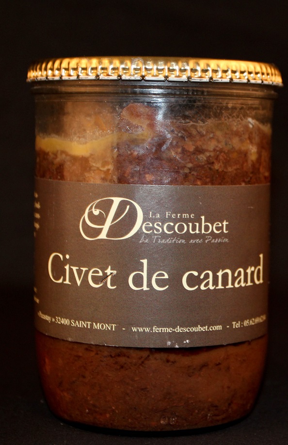 Civet de canard 800g Plats cuisinés